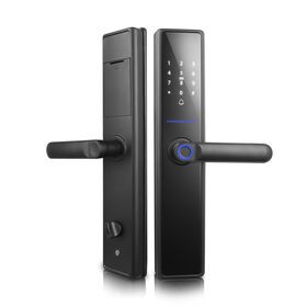 Home Apartment Entrance Room Waterproof App Fingerprint Smart Door Lock Aluminum Cerradura Electronica Password Keyless Mortise