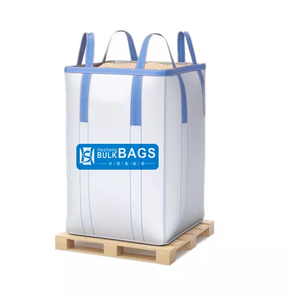 Hesheng 1 Tonne 1.5Ton Polypropylene Fertilizer Bulk big bag 1000kg jumbo bag 1500kg FIBC Large Container Builders bags