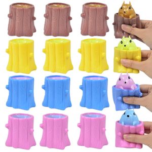 Squirrel Squeeze Toy Squeeze Toy Gift For Kids Relieve Stress For Push Sensory Toy Squeeze Ball