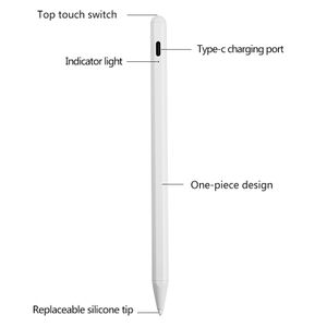 New capacitive s pen touch screen for iOS Touch Tablet Devices TYPE-C charging active touch stylus pen