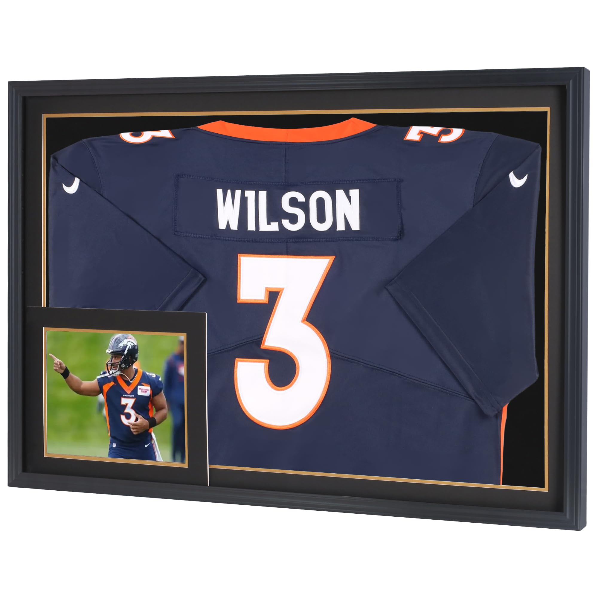 Jinhua Hongsaw Home Decor Co,. Ltd. Soccer Basketball Tennis Commemorative Collection Display Jersey Framing Photo Frame Solid Wood Display Frame