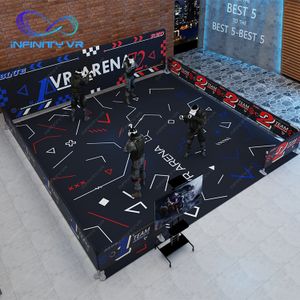 Virtual Reality 4/6/8/10 Persons VR space virtual Reality Shooting Arena Facility VR Multiplayer Game Fighting VR Theme Park