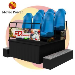 Dynamic 5d Arcade Games Cinema Chairs Virtual Reality Interactive Roller Coaster Cinema