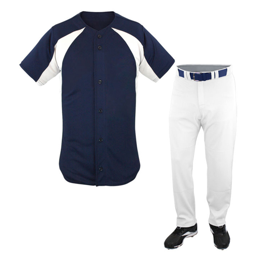 Hot Sale Baseball Uniform Set Sports Quick Dry Blank Men's Baseball Jersey Uniform Reasonable Price
