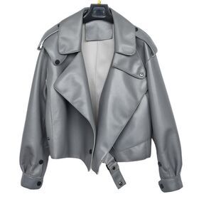New Arrival Women Fashion Leather Jackets Women's Real Sheepskin Leather Jackets Crop Coat