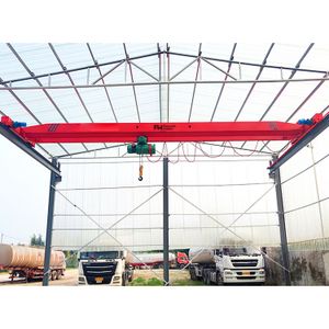 5 Ton Beam Bridge Stand China Electric Mobile Singer Girder Eot Overhead Crane