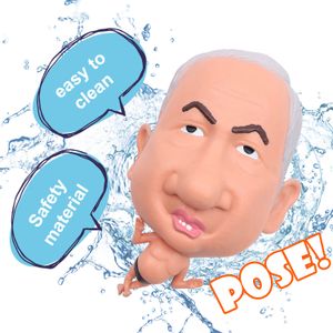 Stretchy Glue-Sand Filled Rubber Latex Soft Decompression Doll Toy High-Elastic Stretchable Stress Relief Toy For Kids & Adults
