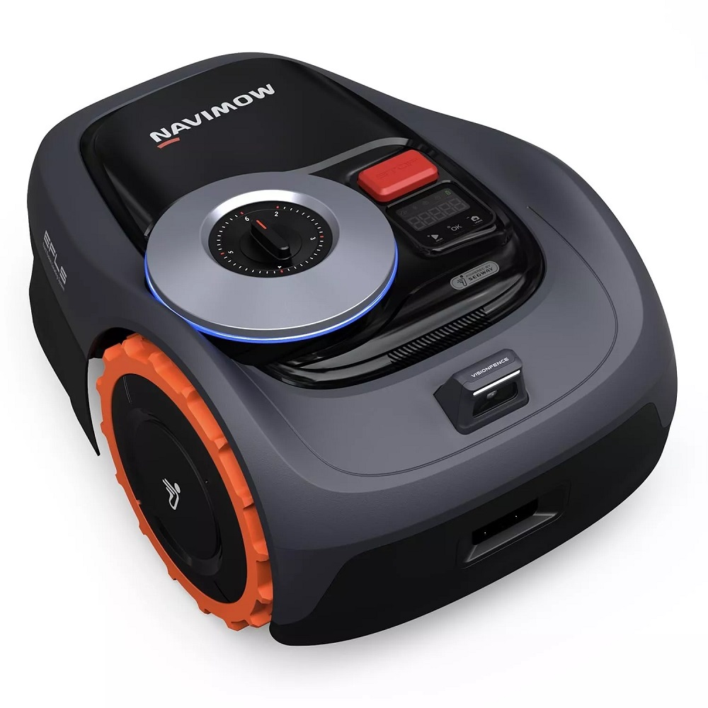 THE ARNETTS TRADING LLC High Quality Navimows i110N Robot Lawn Mower Perimeter Wire Free 1/4 Acre RTK+Vision