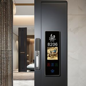 Smart Hotel Electronic Door Plate Bell system Stainless steel Glass Greentech