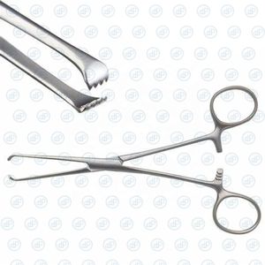 DADDY D PRO Stainless Steel Allis Tissue CLAMP Forceps 4X5 Teeth 6" Economy Grade for Surgery Surgical CE ISO APPROVED