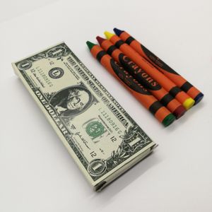 Promotional personalized  4/6/8/12 bulk pack 8.8cm mini crayon color pencil set