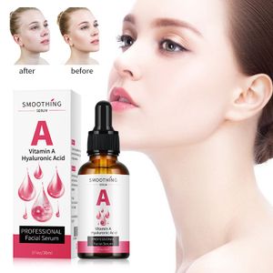 Vitamin A Facial Serum 10 Types Serum Smoothing Moisturizing Lighten Skin Fade Fine Lines Anti Aging OEM 30ml MOOYAM Face Serum