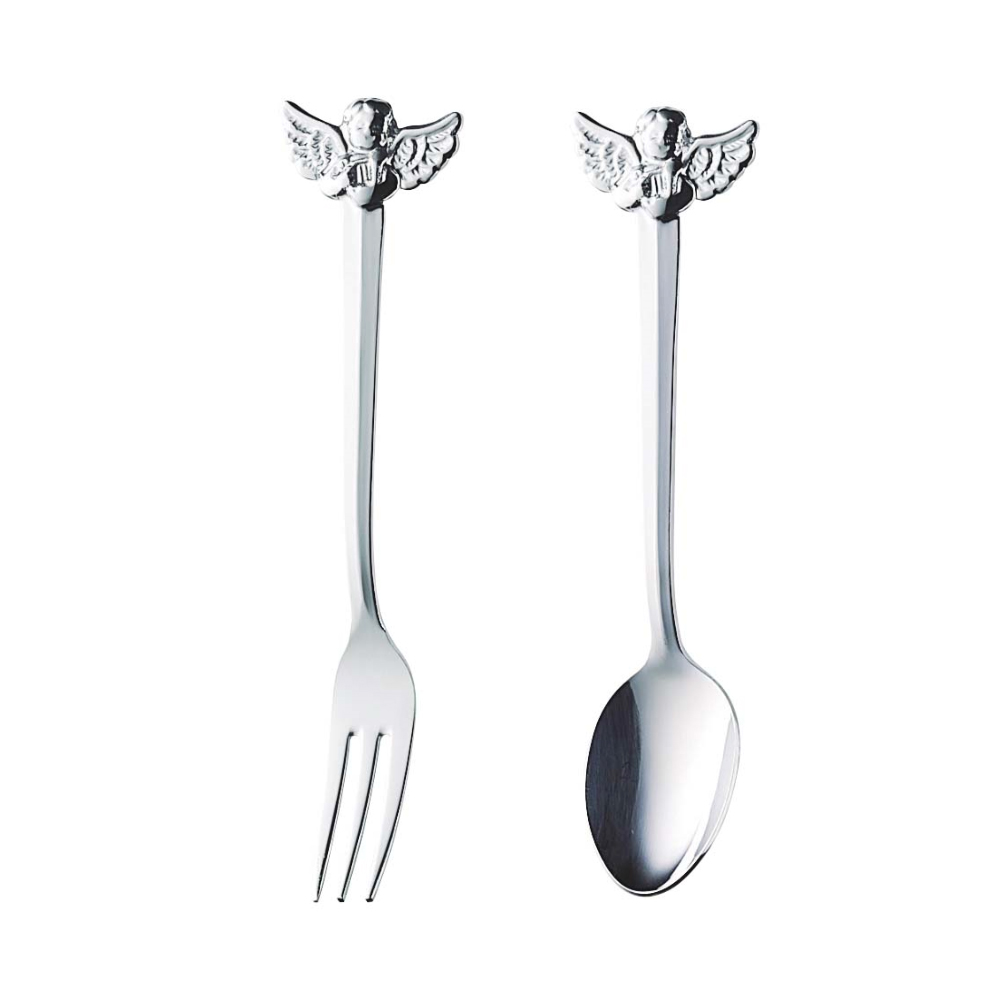 High quality and popular hotel kitchen utensils, "Angel cutlery" with cute design made in Japan