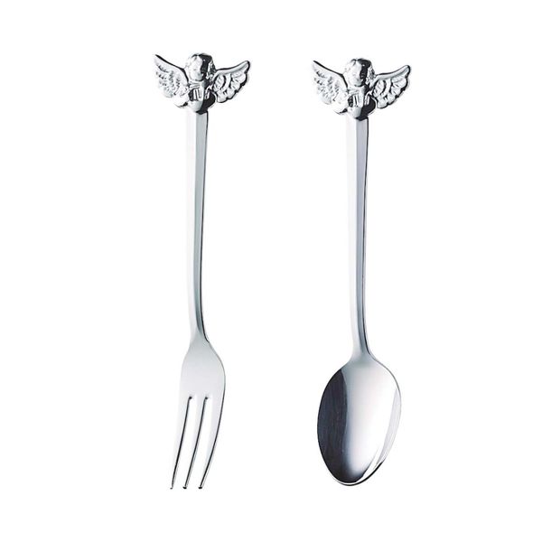 High quality and popular hotel kitchen utensils, "Angel cutlery" with cute design made in Japan