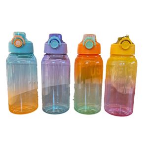1000ML Flavor Water Bottle with Flavor Pods Scent Water Bottle Leak Proof Sports Water Cup with Straw Fruit Fragrance Bottle