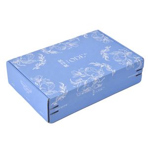 High-grade super hard tear strip mailer box makeup packing box free tape self-adhesive express carton