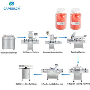 Bottle Line Capsule Counting Production Line Capsule Counting Packaging Line