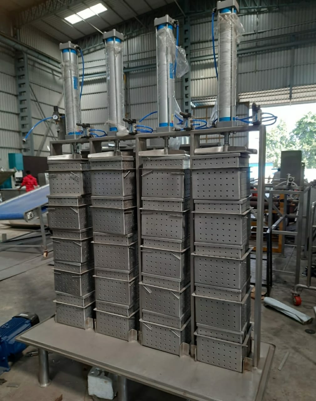 High-Capacity Paneer Processing Plant from 1000 LPB to 5000 LPB Range for Efficient Production: SS Engineers & Consultants