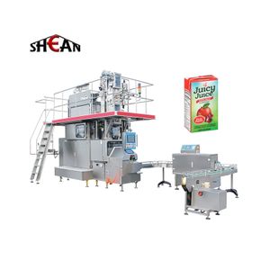 200ml 250ml 1000ml Aseptic carton brick milk filling line liquid milk packing machine aseptic carton filling machine