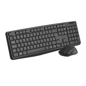 Full Size Keyboard and Mouse Combo for Computer Laptop 2.4G Wireless Mouse and Keyboard with Number Pad