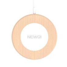 Wooden 10W 7.5W fast wireless charger for iPhone Xs iPhone 8 Samsung s9 huawei