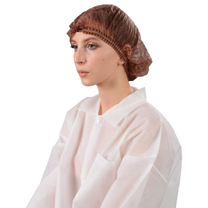 Disposable Hairnet Non Woven Non Medical mob Caps Non woven polypropylene clip cap