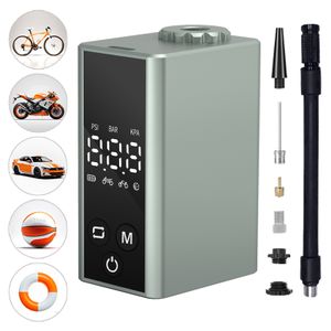 High Quality Cycling Road Mountain Bike Tyre Air Compressor Pump Fast Inflation Bicycle Car Tire Inflator Portable Ball Inflator