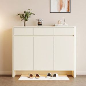 Custom Wooden Living Room Furniture Shoe Organizer Luxury Modern Melamine Shoe Rack cabinet muebles para la casa