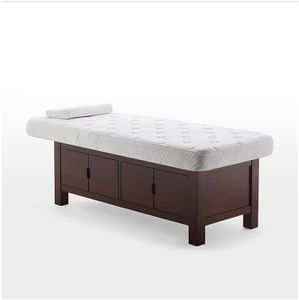Factory Price Wholesale High Quality Wooden Base Beauty salon furniture adjustable massage table Tattoo Hydrotherapy Nails Bed