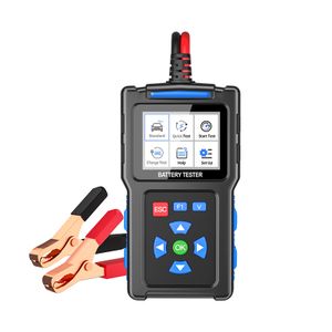 BT300 Car Battery Tester Small Clip 12V/24V Buss Boat For Garage Workshop Auto Mechanical Cars Inspection Tools Battery Testers