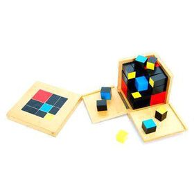 Educational Toy, montessori Trinomial Square Pattern
