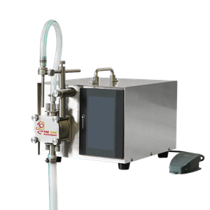 TODF-100 Semi-Automatic Hand Sanitizer Filler Liquid Soap Gel Body Cream Lotion Hotel Shampoo Filling Machine with 316L S.S.