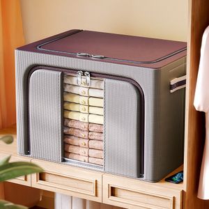 High Quality Foldable Oxford Cloth Storage Cube Home Storage Boxs For Quilt Storage Box Home Organizer