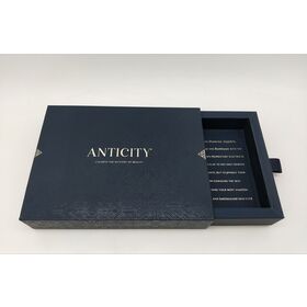 DongGuan Box Ltd. Drawer box with 2 sides pull luxury Cardboard Paper box for cosmetic or birthday gift or Valentine's day gift