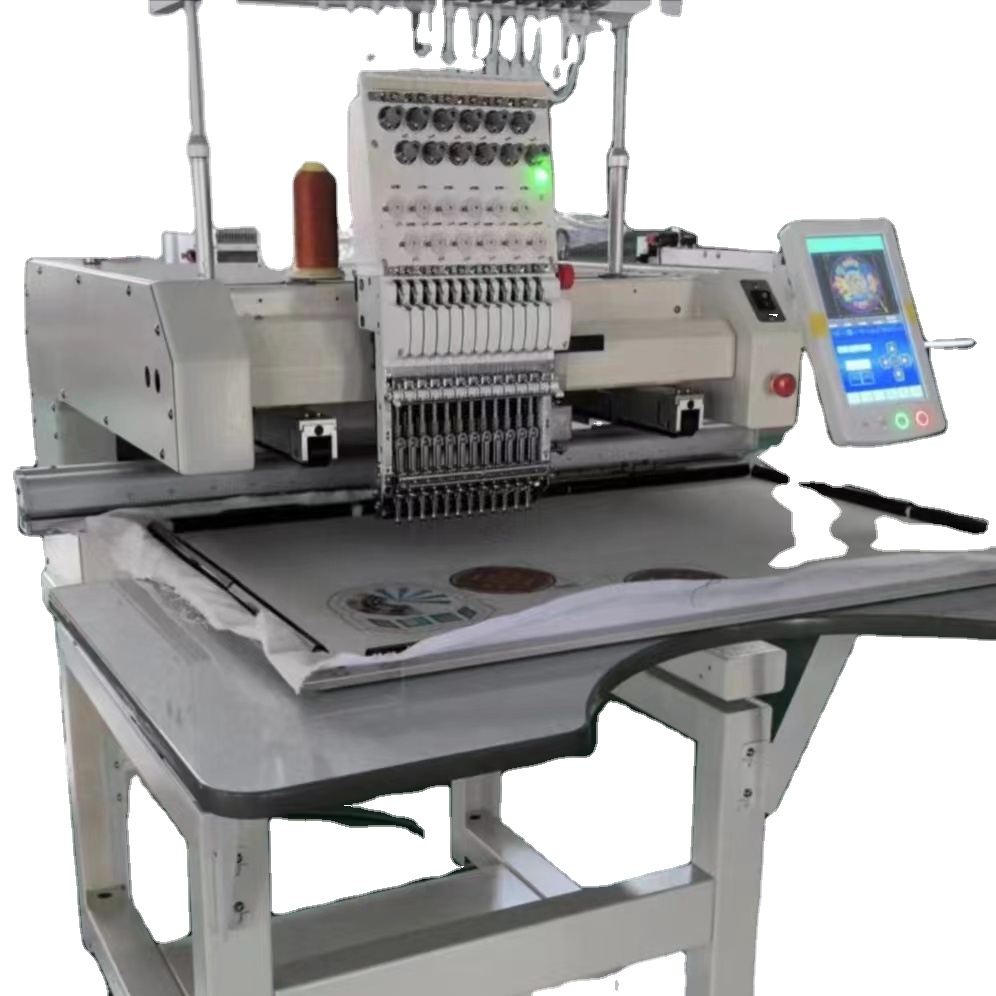 Zhuji Hengjiu Machinery Co., Ltd. China manufacture high quality embroidery machine single head multi needle selection embroidery machine