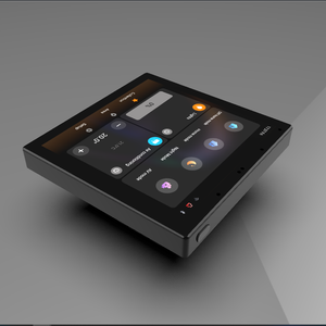 2024 KNX 4 inch Touch Panel for KNX EIB System KNX Display Support 20 Scenes 52 Devices Home Automation Control Panel