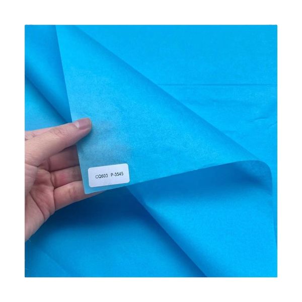 50*75cm 17gsm CQ603 solid colored paper factory direct packing paper food fruit apple tomato grape wrapping tissue paper