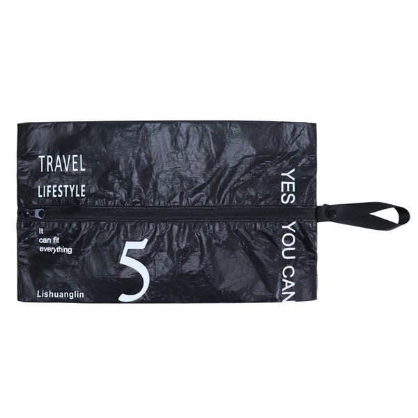 Travel storage bag six sets of waterproof wear-resistant Dupont paper shoe bag custom environmental protection kraft paper