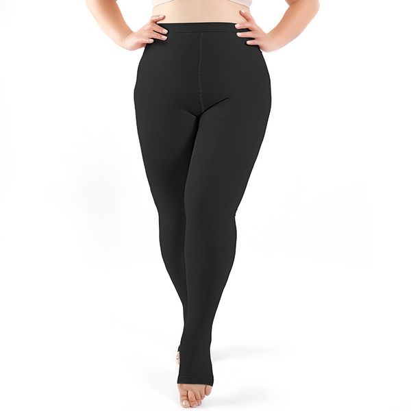 Medical Compression Stockings Graduated Compression Open Toes Socks Tights Pantyhose