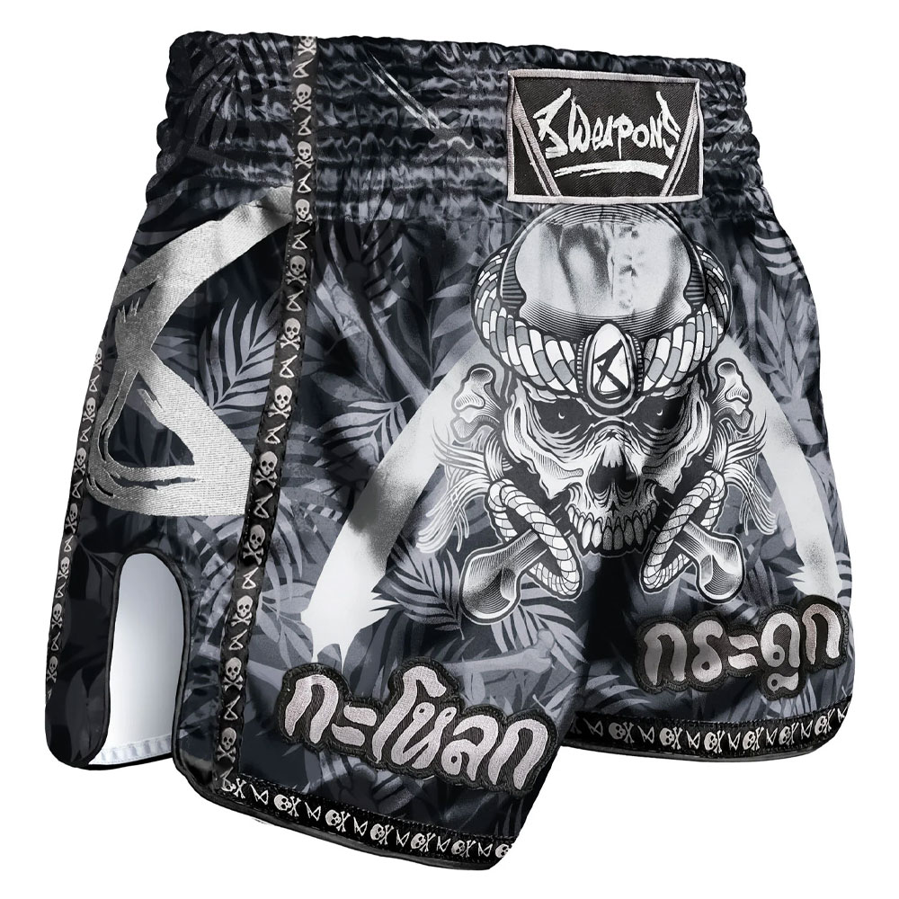 high quality factory wholesale Plain Stretchy Fight Mma Kick Boxing Muay Thai Shorts
