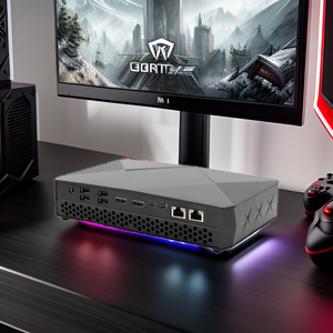 Mini Gamer PC with Core i7 8709G and Core i5 8305G Quad-Core Processors AMD Radeon RX Vega M Graphics 4K Display 16GB DDR4 M.2
