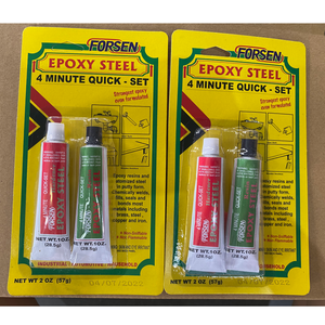 Fast bonding Epoxy Adhesive 4 Minutes Epoxy Steel AB Glue With Factory Price available order in different size 57g 20g
