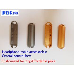 Factory price,Aluminum alloy shell,Headphone cable control box is used for various high-end headphone cables