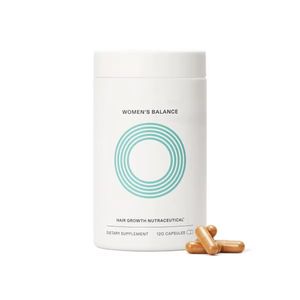 Hair Growth Supplements     Glass Bottle