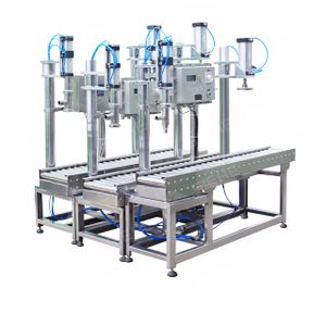 High Efficiency Semi-automatic Coating/Ink/Adhesive/Glue/Paint Filling Machine Weighing Type Filling Machine