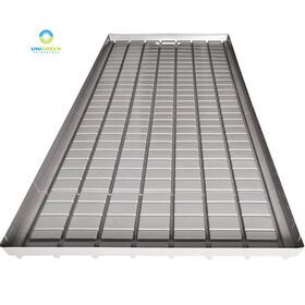 Hydroponic Grow Table System Agriculture Nursery Planting EBB And Flow Tray Flood Table Tray Rolling Bench Tray in Greenhouse