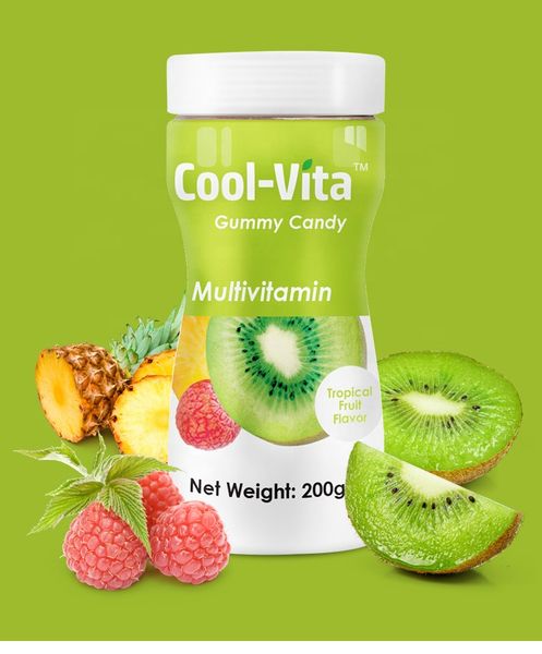 OEM Fruits Flavor Adult Pectin Multivitamin Gummy Candy