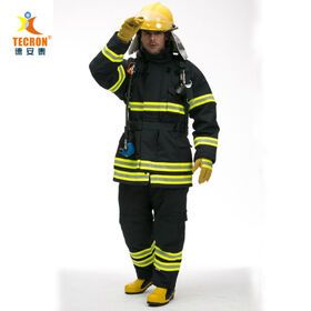 fire fighting suit CE EN 469 fire suit certified firefighter clothing