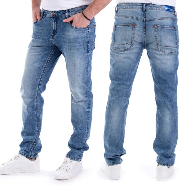 Ripped denim jeans for men 2023 Custom Wholesale men Ripped painted jeans