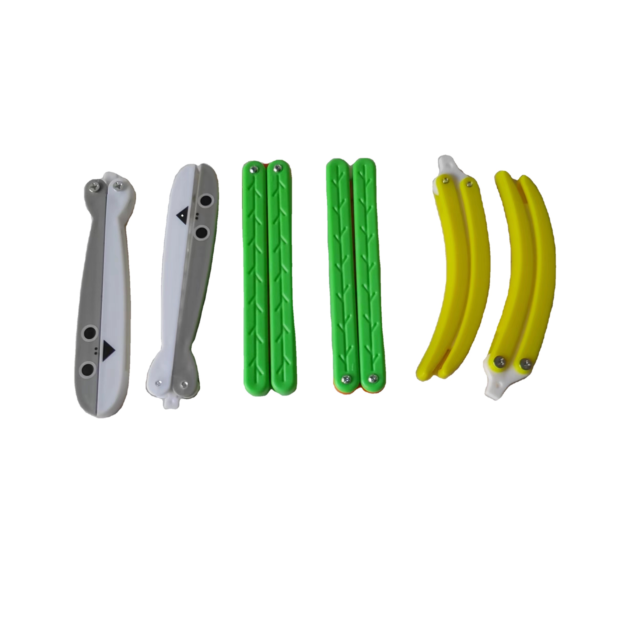 Yiwu Dingao Toys Co., Ltd. Factory wholesale radish series large and small 3D fidget decompression student radish knife carrot shark banana small toys